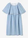 Chloé Ruffled Dress In Blue
