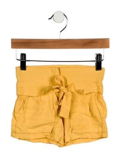 Pre-owned Chloé Babies' Girls' Shorts In Yellow