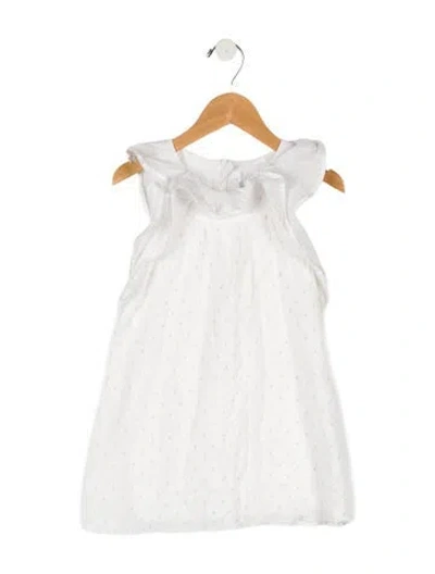 Pre-owned Chloé Babies' Girls' Sleeveless Dress In White
