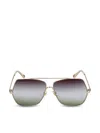 Chloé Chloe Butterfly Sunglasses Ch0278 S 002 In Multi