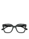 Chloé Eyewear Rectangular Frame Glasses In Gray