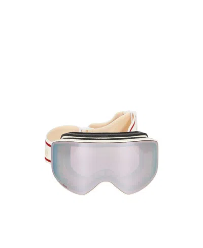 Chloé Goggle-style Frame Sunglasses In White