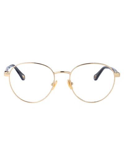 Chloé Gold Acetate Optical Glasses