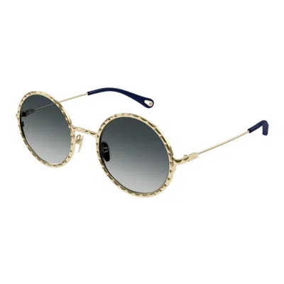 CHLOÉ CHLOÉ GOLD ACETATE SUNGLASSES