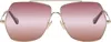 Chloé Aly Sunglasses In 003 Gold
