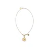 Chloé Women Medals Pendant Necklace In Gold