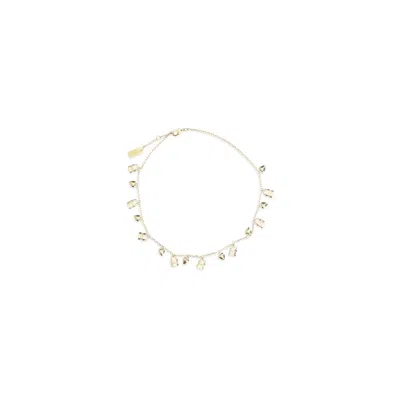 Chloé Gold Brass Necklace In Metallic