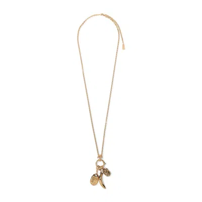 Chloé Gold Brass Necklace In Not Applicable