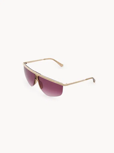 Chloé Gold / Burgundy