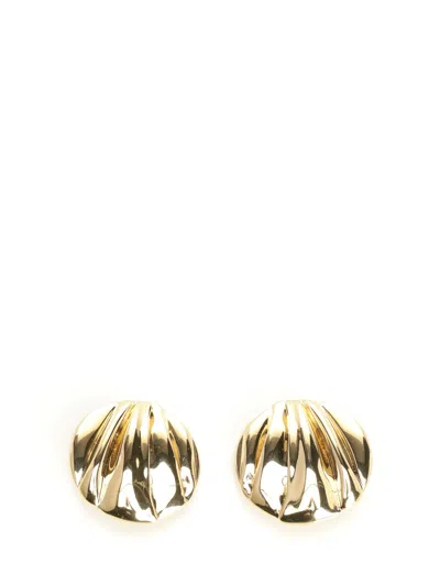 Chloé Gold Buttons Earrings Jewelry Gold