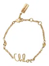 Chloé Iconic Chain Link Bracelet In Golden