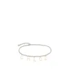 Chloé Gold Metal High-waist Belt In White