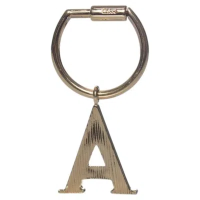 Pre-owned Chloé Chloe, Gold Metal Pendant In Brown