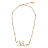 Chloé Chloe Women The  Iconic Necklace In Gold