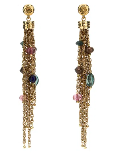 Chloé Pompoms Earrings Gold-tone Finish