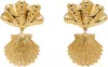 Chloé Chloe The  Shells Drop Earrings In 9dc Vintage Gold