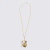 Chloé Victorian Charm Necklace In Gold