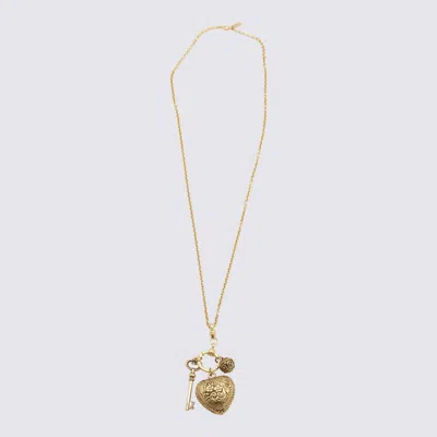 CHLOÉ GOLD TONE METAL NECKLACE