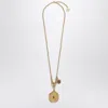 Chloé Zodiac Pendant Necklace Chain Link In Gold
