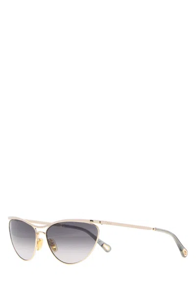 Chloé Golden Cat Eye Sunglasses