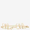 Chloé Golden Iconic Chain Belt In Golden