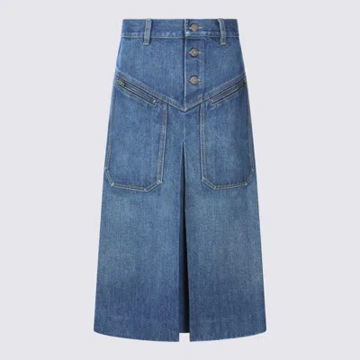 CHLOÉ CHLOÉ GONNE HAZY BLUE