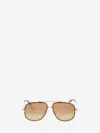 Chloé Aviator Teardrop Gradient Sunglasses In Brown