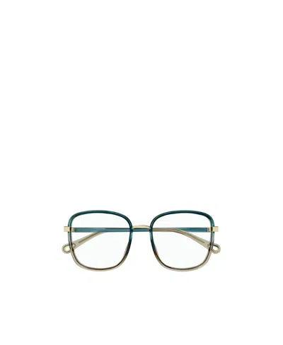 CHLOÉ CHLOÉ EYEWEAR SQUARE FRAME GLASSES