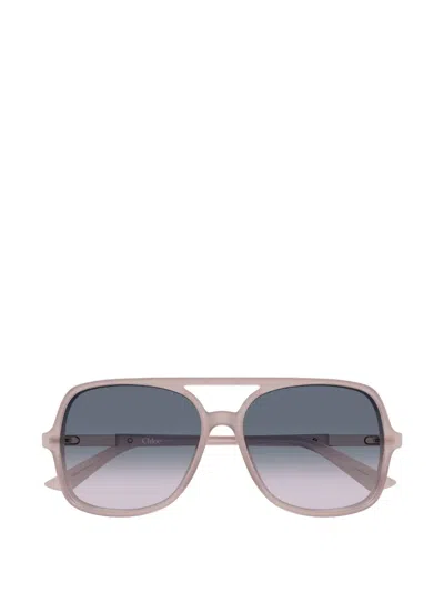 Chloé Gradient-lens Sunglasses In Gray