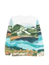 Chloé Graphic-print Crew Neck Sweatshirt In Multi