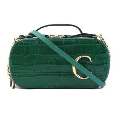 Pre-owned Chloé Green Leather Shoulder Bag ()