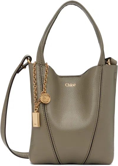 Chloé Green Small '' Spin Tote
