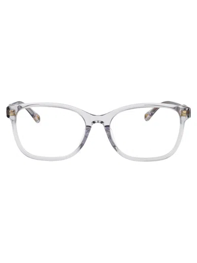 Chloé Grey Acetate Optical Glasses In Gray