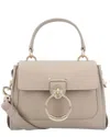 Chloé Grey Calfskin Mini Tess Day Bag (authentic Pre-loved) In Neutral
