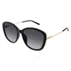 Chloé Chloe Grey Gradient Butterfly Ladies Sunglasses Ch0175sk 001 59
