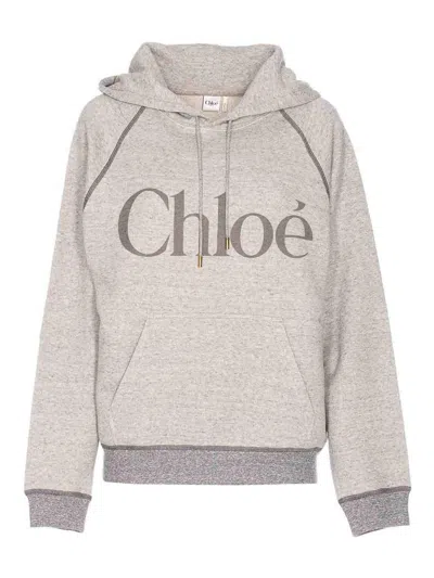 CHLOÉ GREY HOODIE