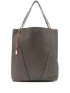 Chloé Grey Spin Large Tote Bag In Grey