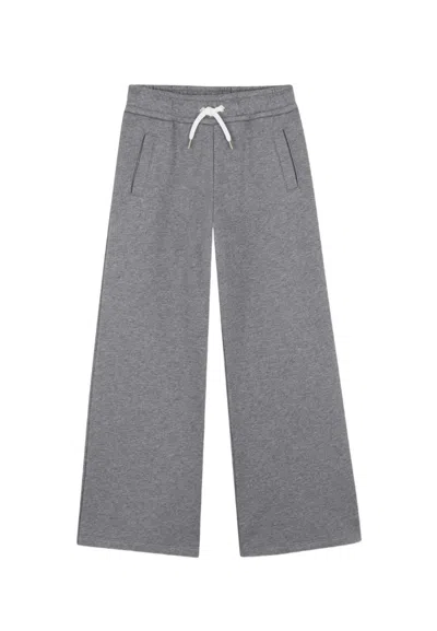 CHLOÉ GREY TROUSERS FOR GIRL WITH LOGO