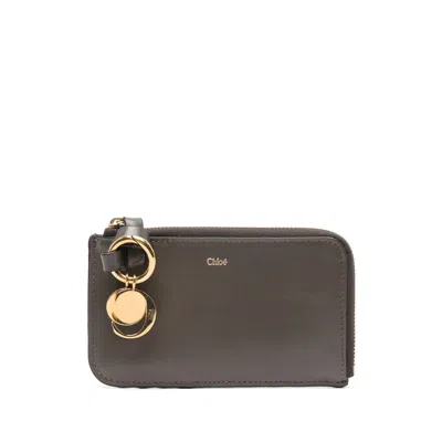 Chloé Grey Wallets & Purses Women In Gray