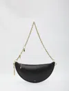 Chloé Black Nappa Leather Chloe Icons Shoulder Bag In Black