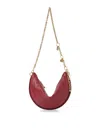 Chloé Icons Nappa Leather Crossbody Bag In Red