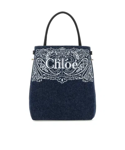 Chloé Hand Shoulder Bag In Black