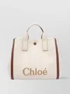 Chloé Tote Bag With Contrast Trim And Handles