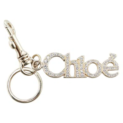 Pre-owned Chloé Handbag Charm () In Gold