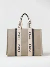 Chloé Tote Bags  Woman Color Beige In Beige
