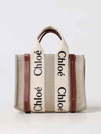Chloé Handbag  Woman Color Beige In 米色