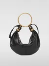 Chloé Chloè Hobo Bag Grained Leather Bag In Black