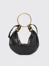 Chloé Chloè Hobo Bag Grained Leather Bag In Black