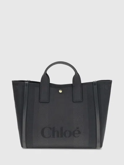 CHLOÉ HANDBAG CHLOÉ WOMAN COLOR BLACK,H18186002