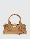 Chloé Womens Mustang Brown Paddington Leather Shoulder Bag In Brown